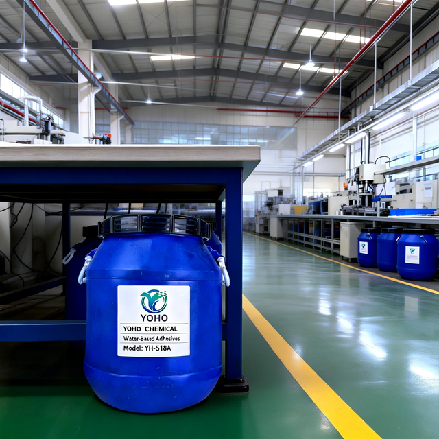 Pâte adhésive de stratification de papier YH-518A pour boîtes à main