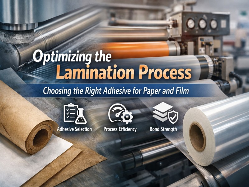 Optimiser le processus de laminage : choisir le bon adhésif pour le papier et le film