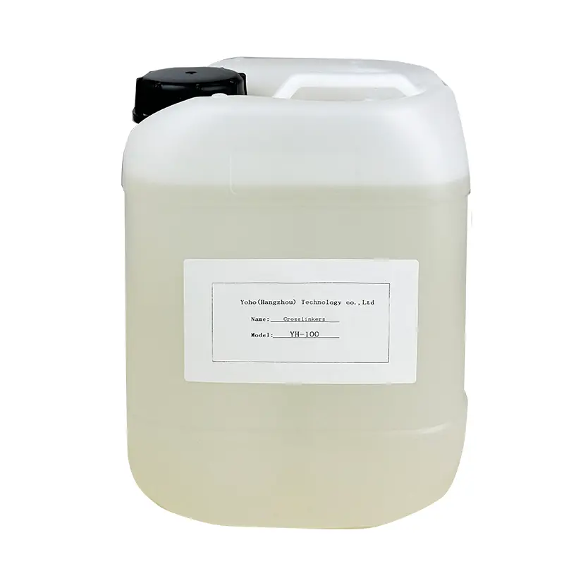 Agent r&eacute;ticulant adh&eacute;sif &agrave; base d'eau